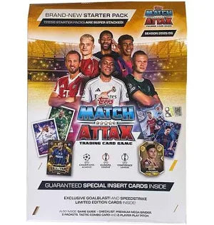 TOPPS Trading Cards - Match Attax 2025/26 Trading Card Game Starter Pack