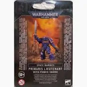 SPACE MARINES: PRIMARIS LIEUTENANT WITH POWER SWORD