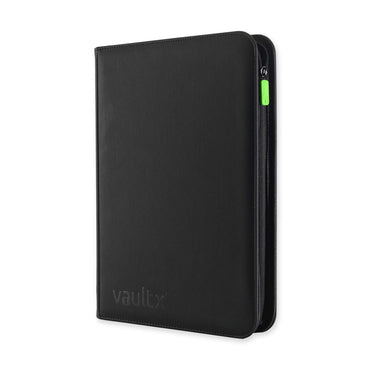 Vault X - 9-Pocket eXo-Tec® Zip Binder - Black