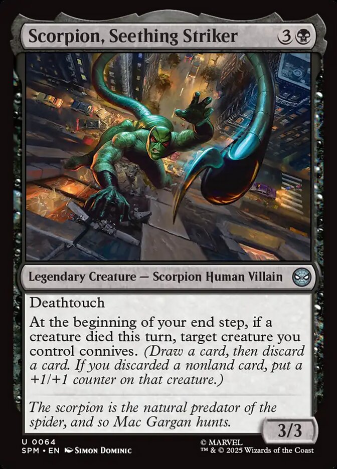 Scorpion, Seething Striker [Marvel's Spider-Man]