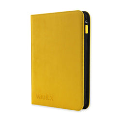 Vault X - 9-Pocket eXo-Tec® Zip Binder - Yellow