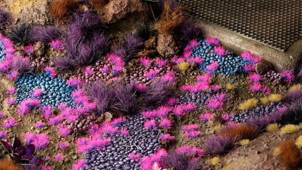 GAMER'S GRASS GENERATION II TINY TUFTS - TINY ALIEN NEON 2MM