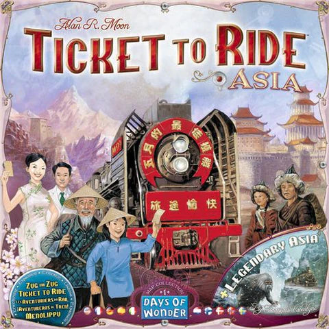 Ticket to Ride Map Collection: Volume 1 – Asia & Legendary Asia