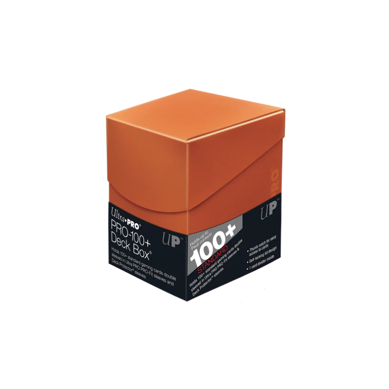 Ultra Pro - Eclipse PRO 100+ Deck Box Pumpkin Orange