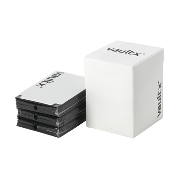 Vault X - Large Deck Box 100+ with 150 Sleeve White