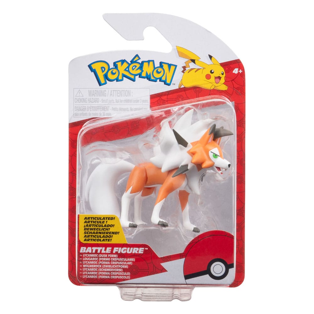 Pokemon - Battle Figure Pack - Lycanroc Dusk Form