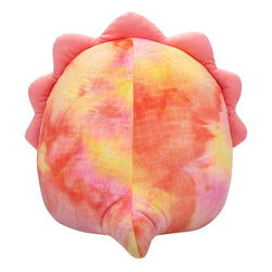 Squishmallows 16" Trinity the Pink Tie-Dye Triceratops with Fuzzy Belly