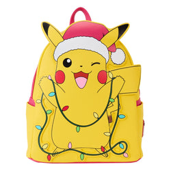 Pokemon by Loungefly - Mini Backpack - Holiday Pikachu