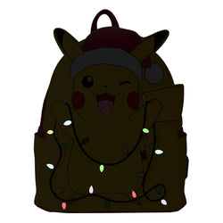 Pokemon by Loungefly - Mini Backpack - Holiday Pikachu