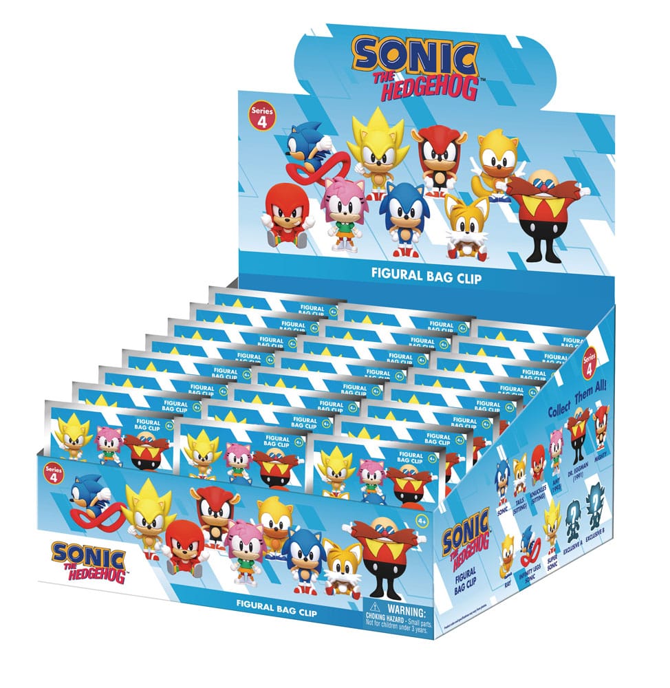 Sonic the Hedgehog PVC Bag Clips Series 4