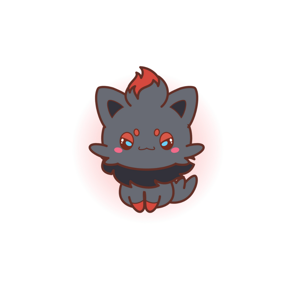 Zorua Pin by Poroful