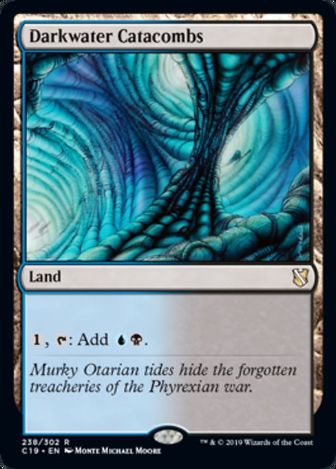 Darkwater Catacombs [Commander 2019]