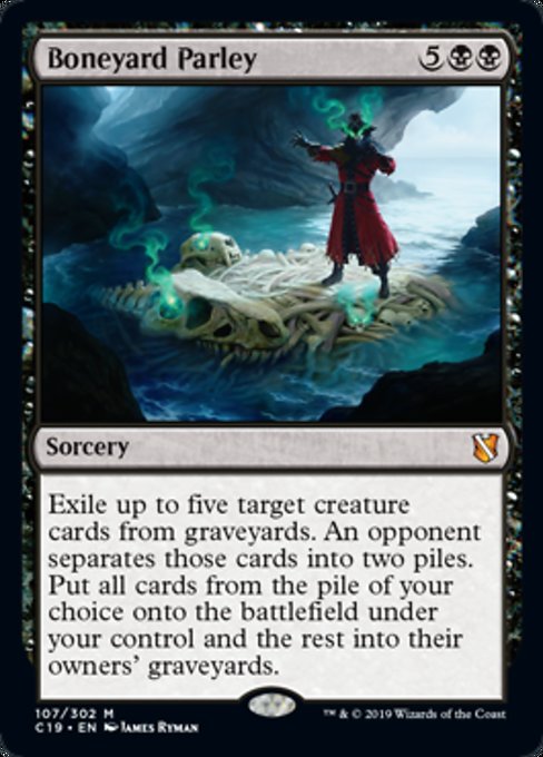 Boneyard Parley [Commander 2019]