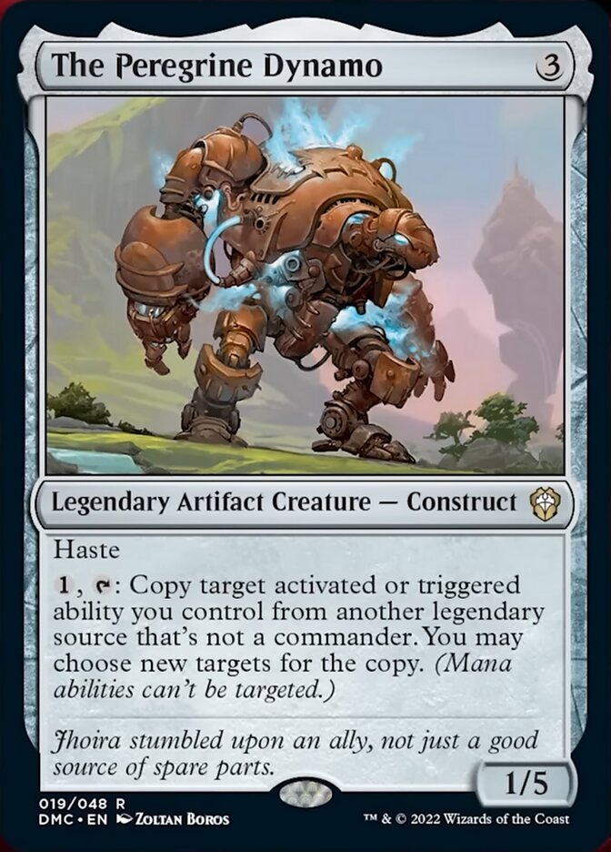 mtg dominaria united commander precons The Peregrine Dynamo [Dominaria United Commander]