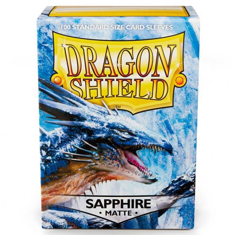 Dragon Shield Sleeves Matte Sapphire (100)