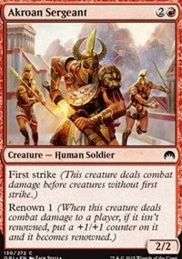 Akroan Sergeant [Magic Origins]