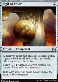 Sigil of Valor [Magic Origins]