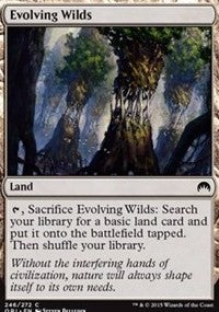 Evolving Wilds [Magic Origins]