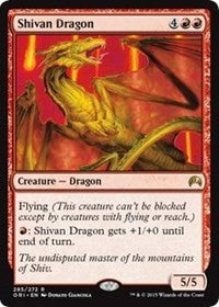 Shivan Dragon [Magic Origins]