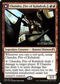 Chandra, Fire of Kaladesh [Magic Origins Promos]