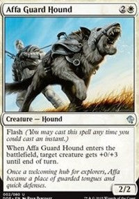 Affa Guard Hound [Duel Decks: Zendikar vs. Eldrazi]