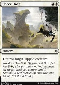 Sheer Drop [Battle for Zendikar]