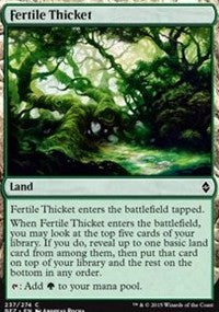 Fertile Thicket [Battle for Zendikar]