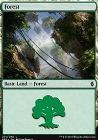 Forest (271) [Battle for Zendikar]
