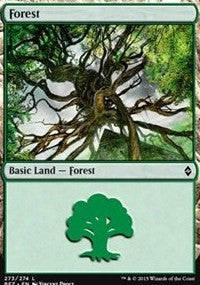 Forest (273) [Battle for Zendikar]