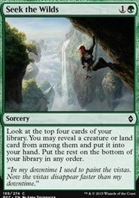 Seek the Wilds [Battle for Zendikar]