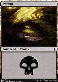 Swamp (260) [Battle for Zendikar]