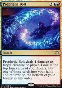 Prophetic Bolt [Commander 2015]