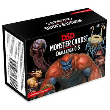 Dungeons & Dragons Spellbook Cards - Monsters 0-5
