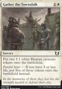 Gather the Townsfolk [Duel Decks: Blessed vs. Cursed]