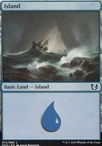 Island (72) [Duel Decks: Blessed vs. Cursed]
