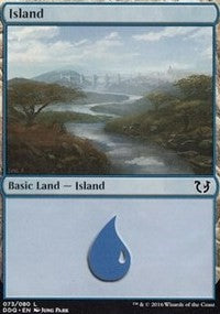 Island (73) [Duel Decks: Blessed vs. Cursed]