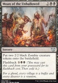 Moan of the Unhallowed [Duel Decks: Blessed vs. Cursed]