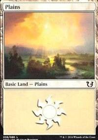 Plains (38) [Duel Decks: Blessed vs. Cursed]