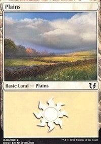Plains (40) [Duel Decks: Blessed vs. Cursed]