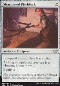 Sharpened Pitchfork [Duel Decks: Blessed vs. Cursed]