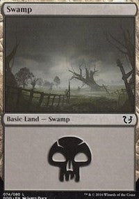 Swamp (74) [Duel Decks: Blessed vs. Cursed]