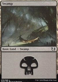 Swamp (75) [Duel Decks: Blessed vs. Cursed]