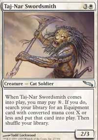 Taj-Nar Swordsmith [Mirrodin]