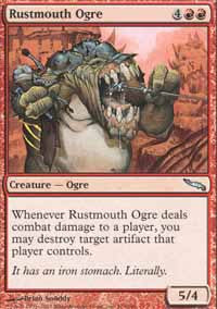 Rustmouth Ogre [Mirrodin]