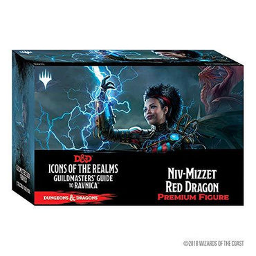 D&D Icons of the Realms: Guildmasters' Guide to Ravnica Niv-Mizzet Red Dragon