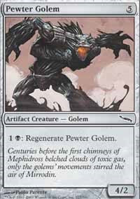 Pewter Golem [Mirrodin]