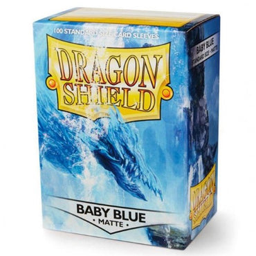 Dragon Shield Sleeves Matte Baby Blue (100)