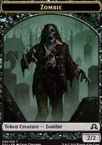 Zombie Token [Shadows over Innistrad Tokens]