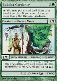 Budoka Gardener // Dokai, Weaver of Life [Champions of Kamigawa]