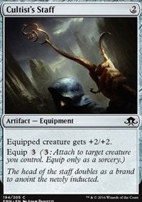 Cultist's Staff [Eldritch Moon]